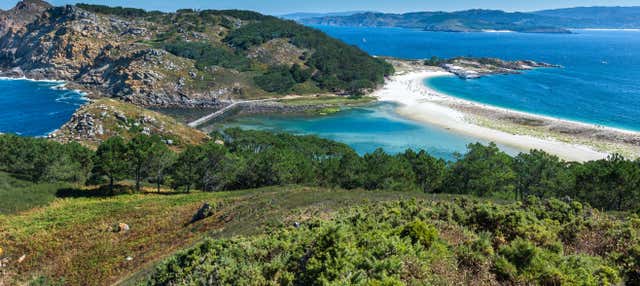 Traghetto per le isole Cíes