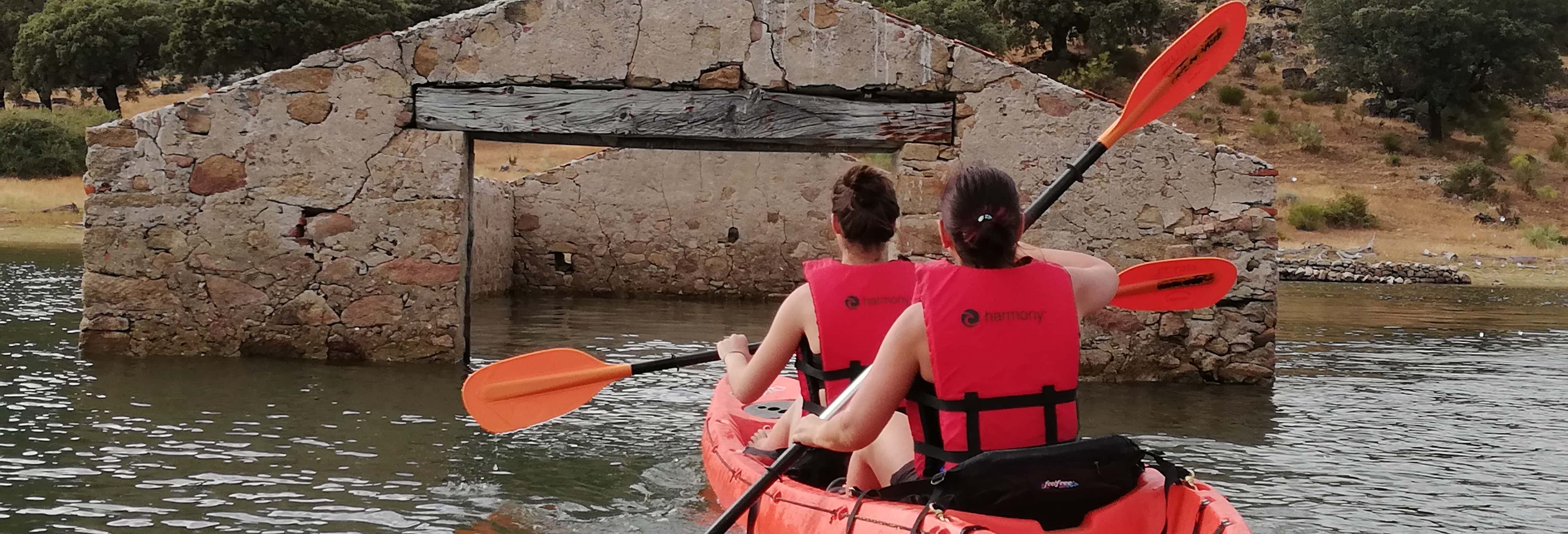 Tour in kayak nel bacino di Plasencia