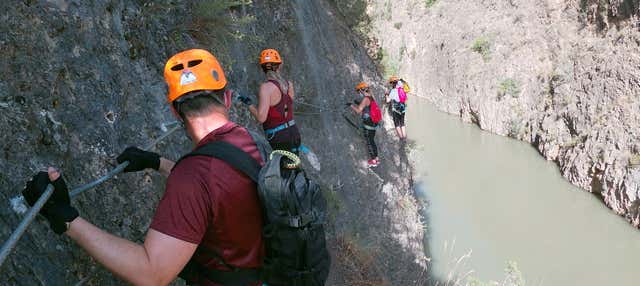 Via ferrata del canyon di Almadenes
