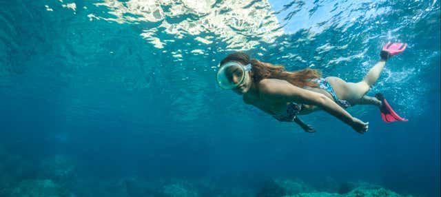 Snorkeling a Costa Teguise