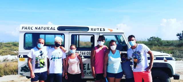 Tour del Delta dell'Ebro in 4x4 e kayak