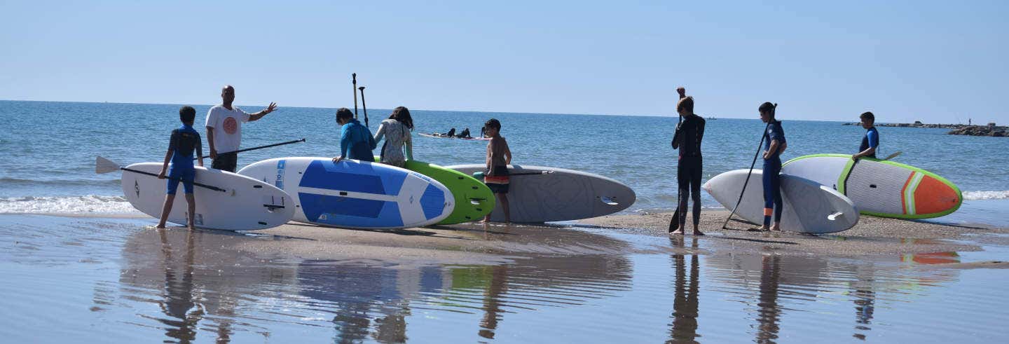 Corso di paddle surf a El Campello