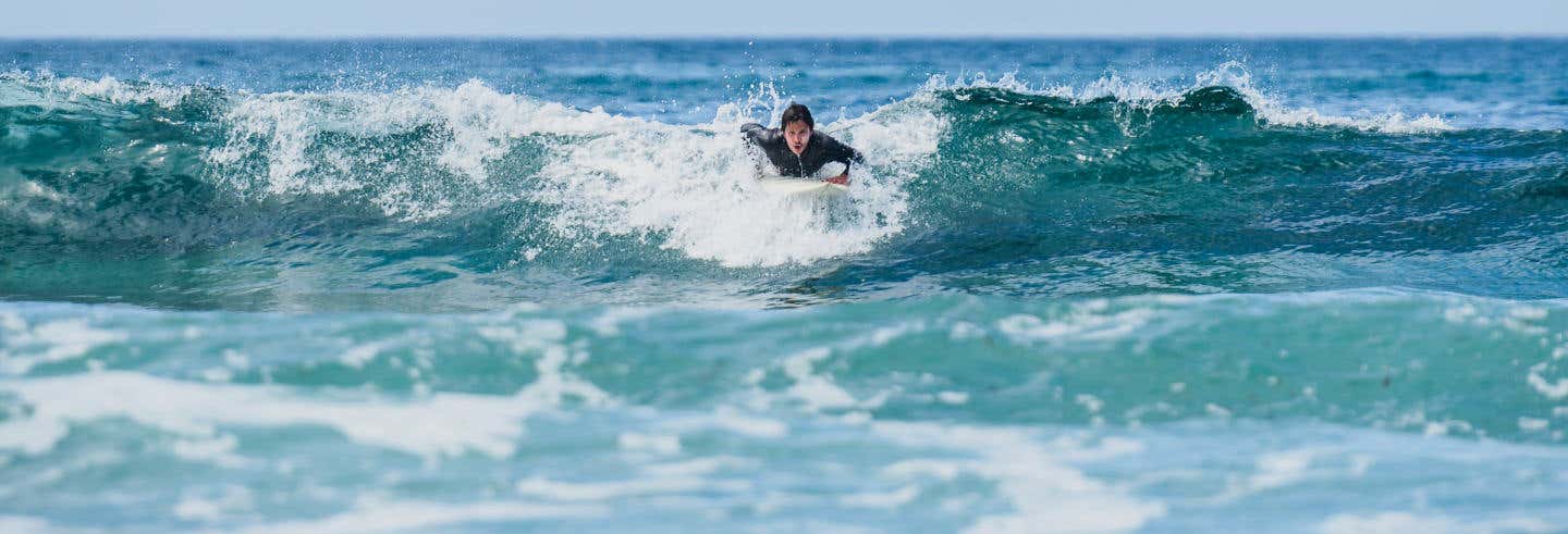 Corso di surf alla Lanzada