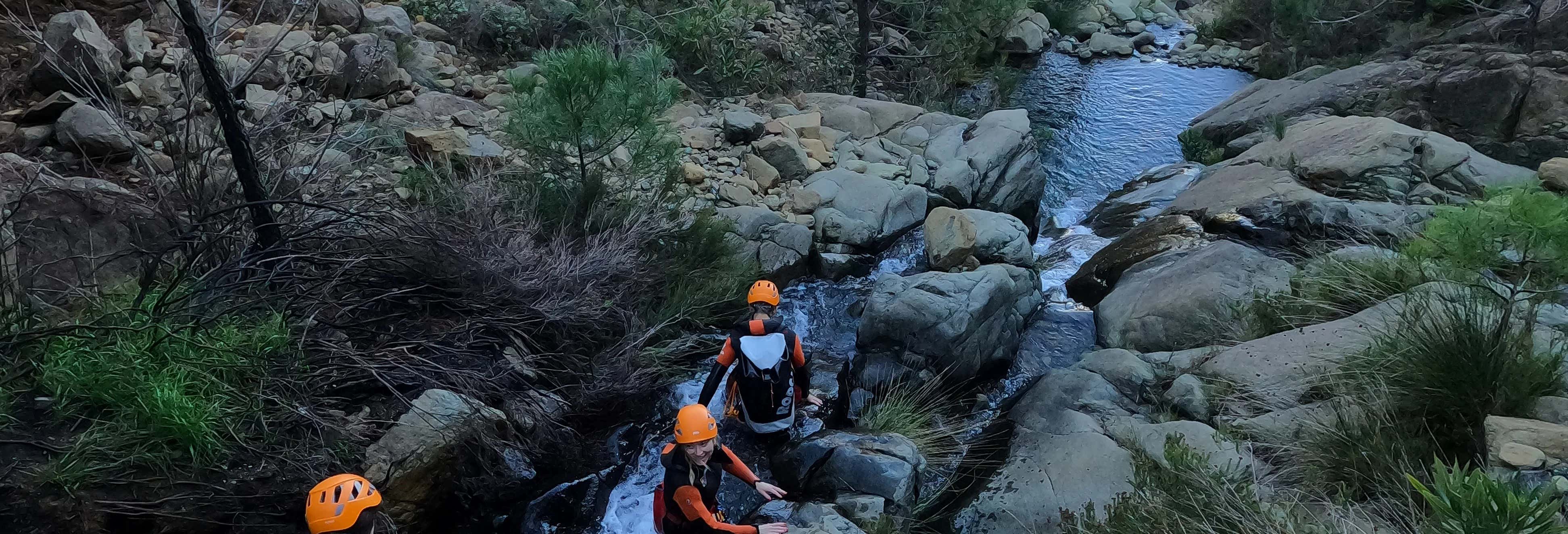 Canyoning in the Sierra Bermeja