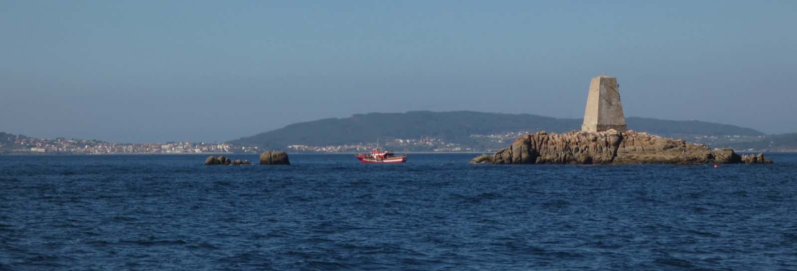 Giro in barca all'estuario di Corcubión