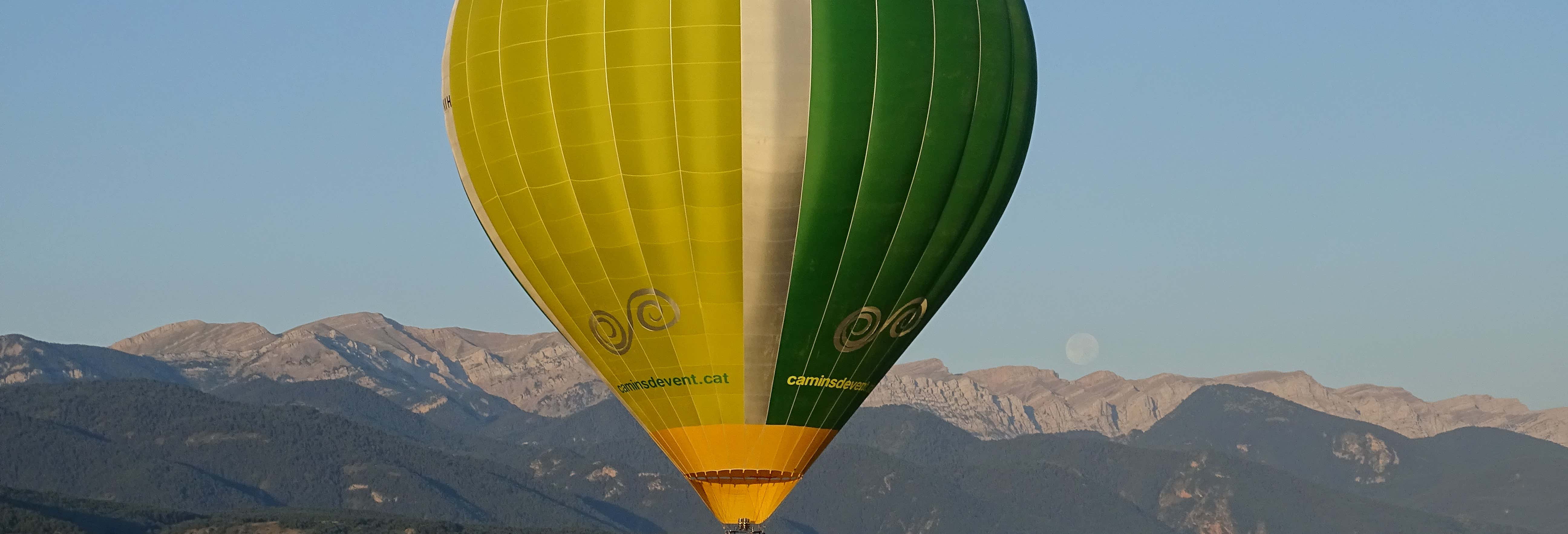 Giro in mongolfiera in Cerdagna