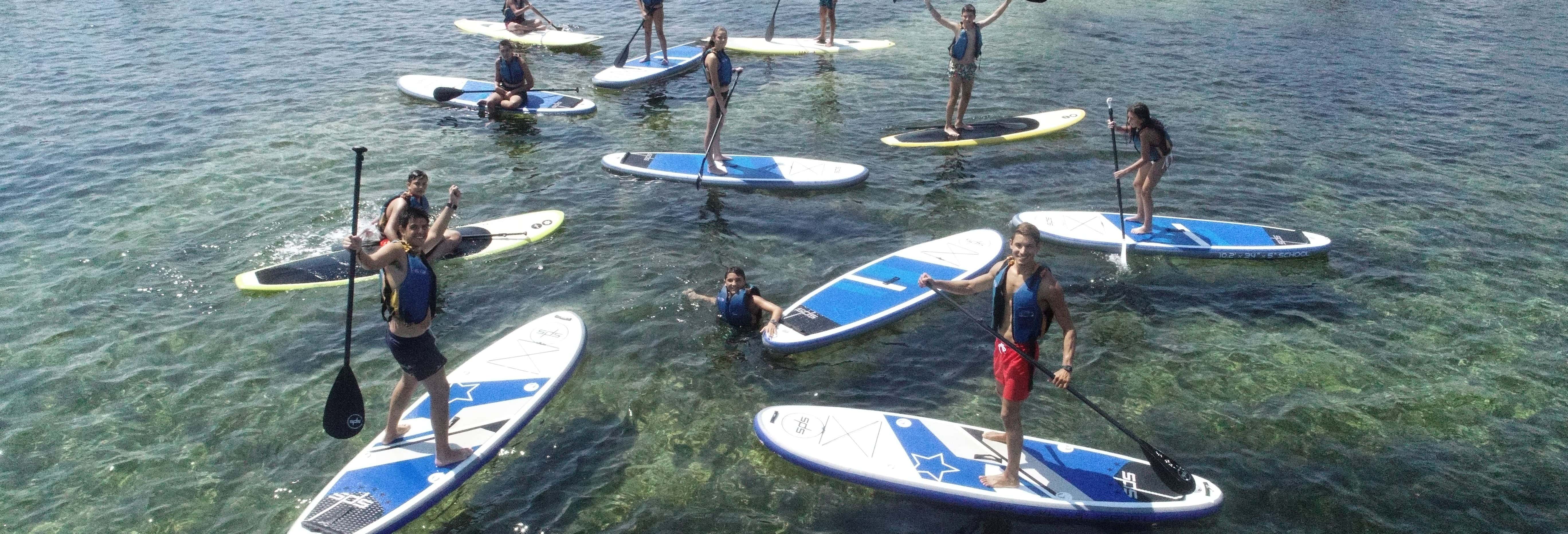 Paddle surf nella Riserva Marina del Nord di Minorca