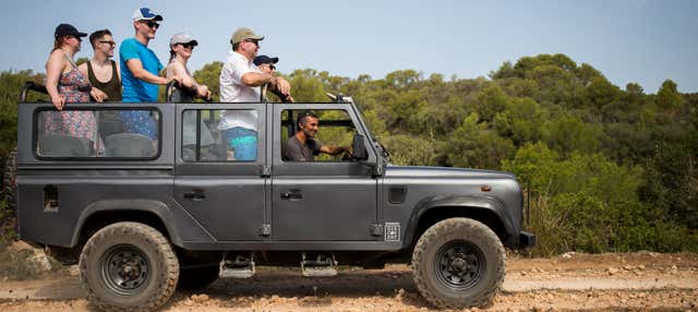Tour panoramico di Minorca al tramonto
