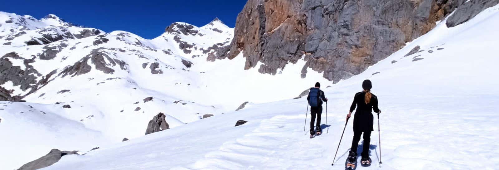 Picos de Europa Snowshoe Hike