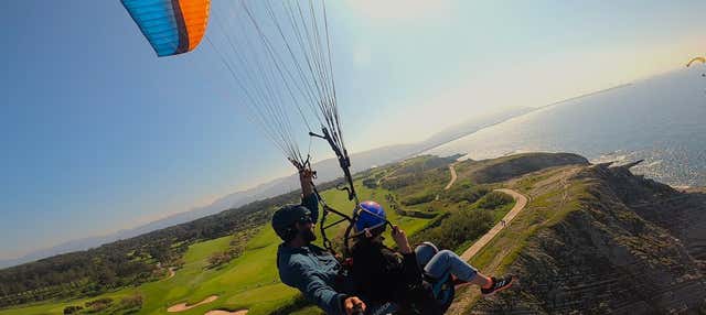 Volo in parapendio a Getxo