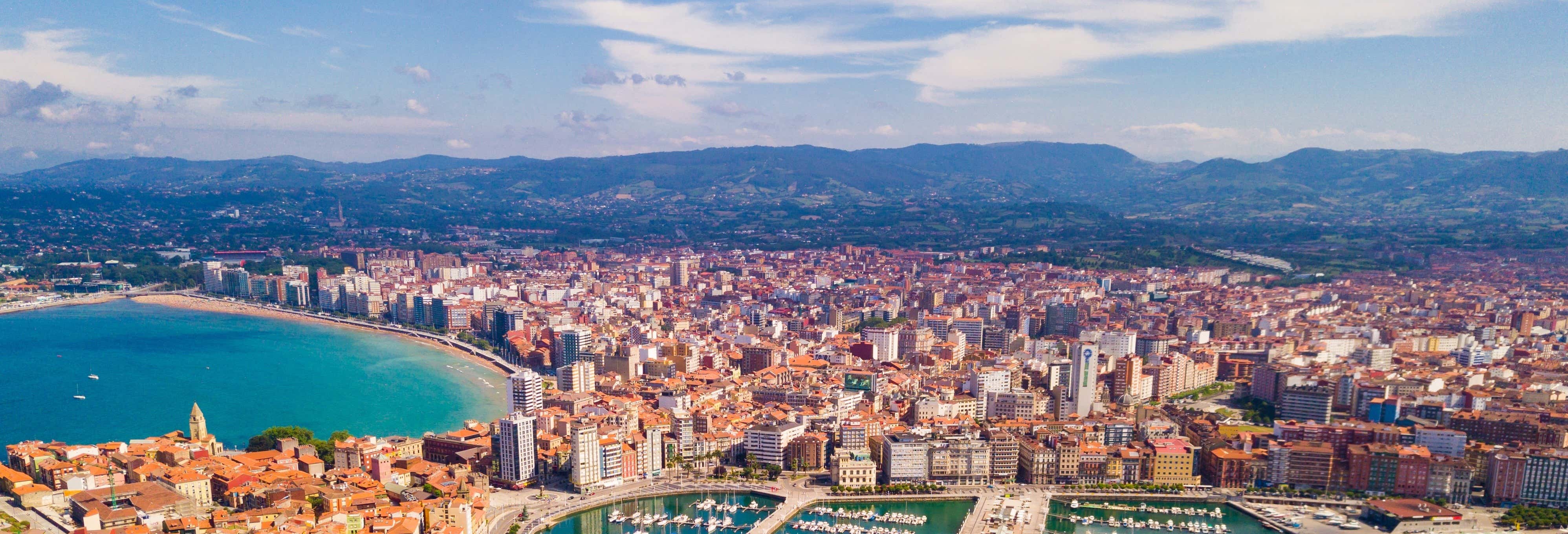 Gijon Tandem Paragliding Flight