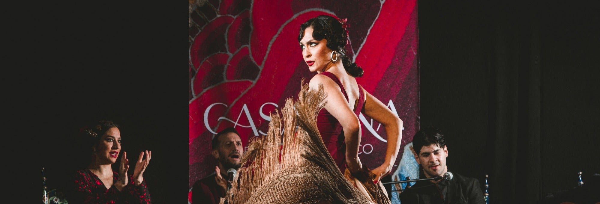 Espectáculo flamenco en el tablao Casa Ana