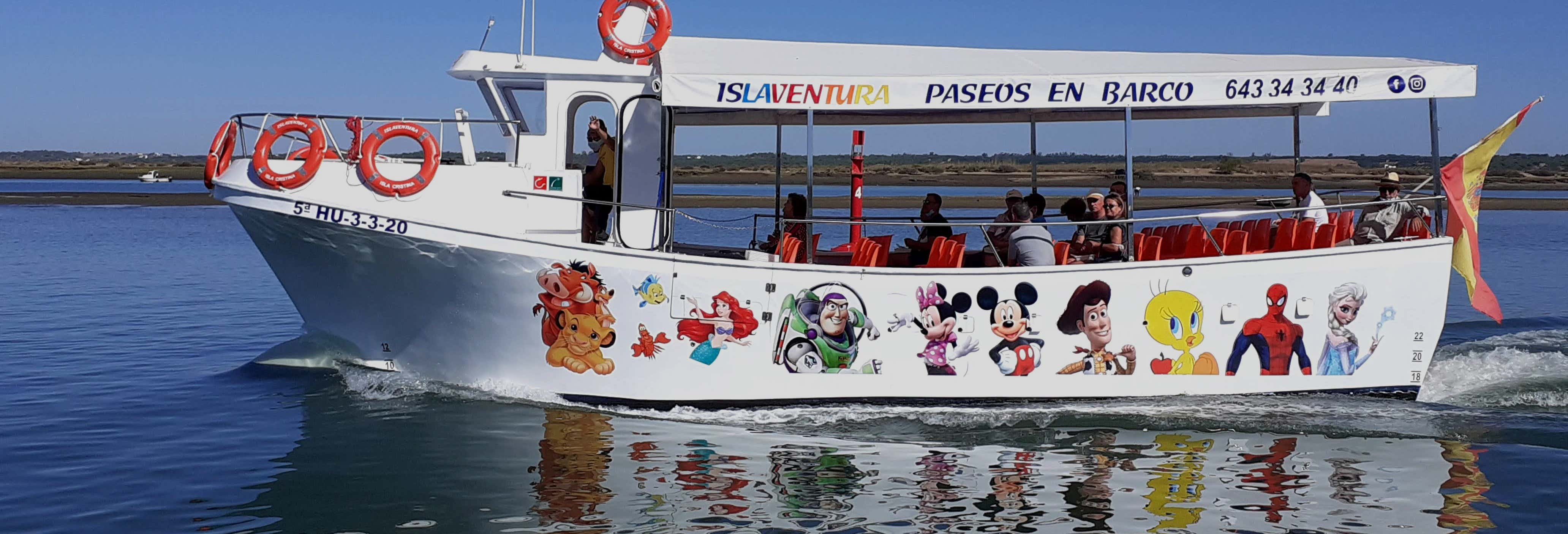 Giro in barca sull'estuario di Isla Cristina