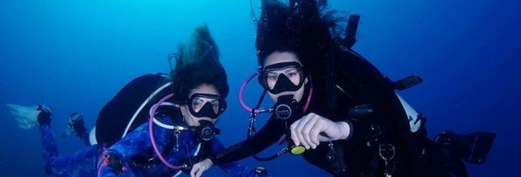 Bautismo de buceo en Isla Plana