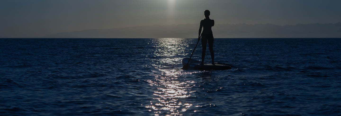 Night Paddle Surf Tour in Jávea