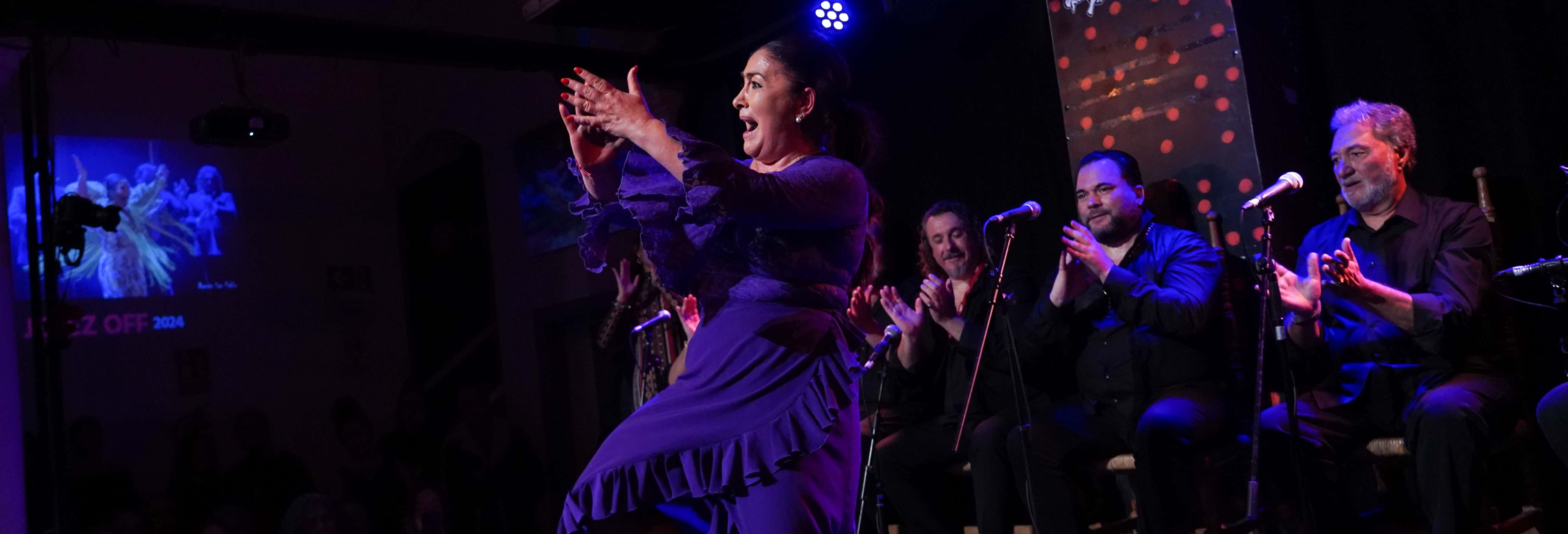 Spettacolo di flamenco al tablao La Guarida del Ángel