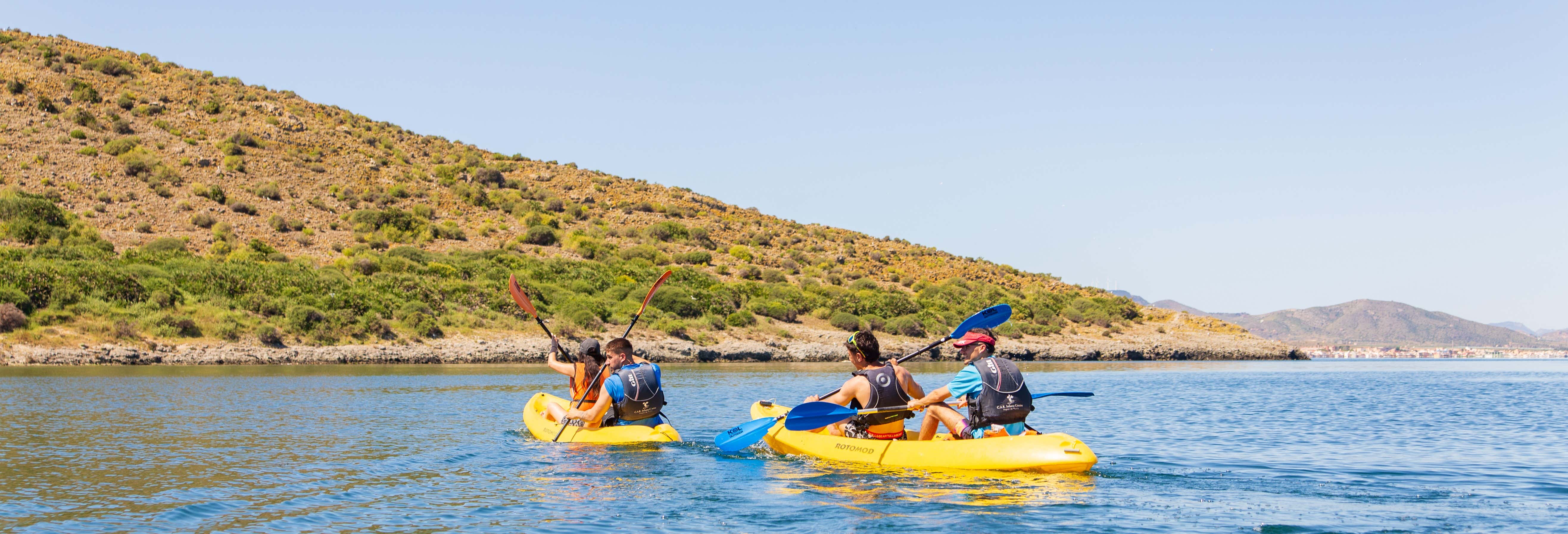 Tour en kayak por el Mar Menor