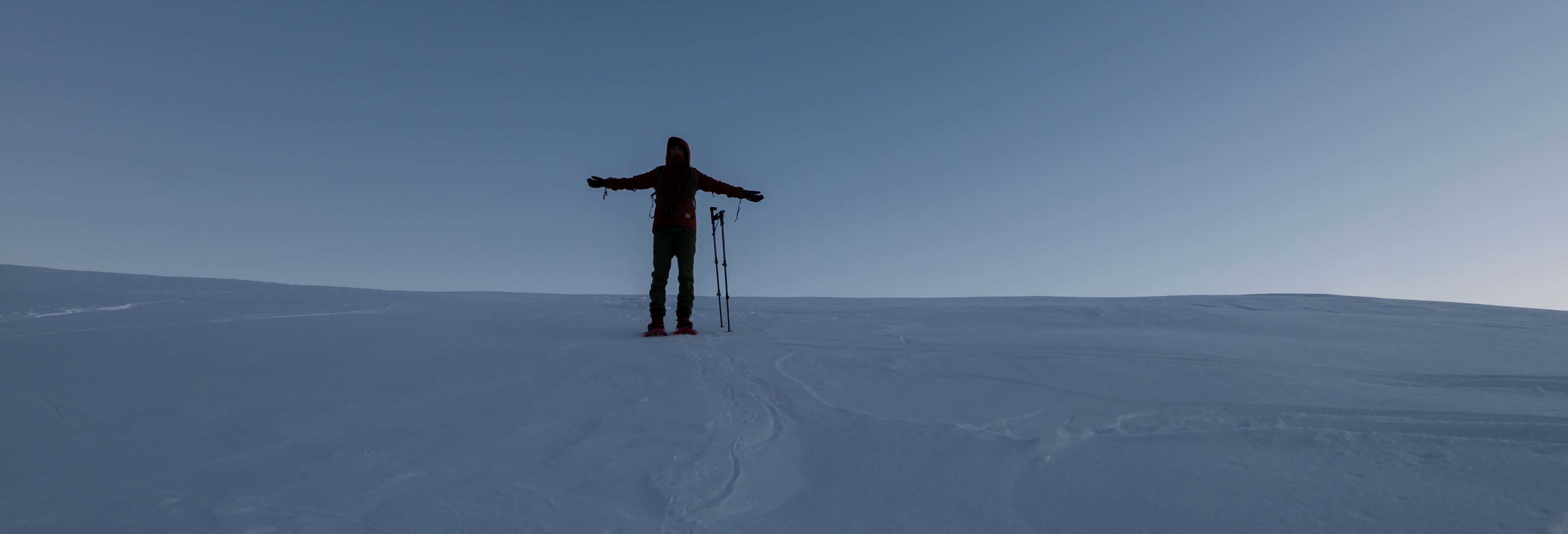 Fuentes de Invierno Nighttime Snowshoe Tour