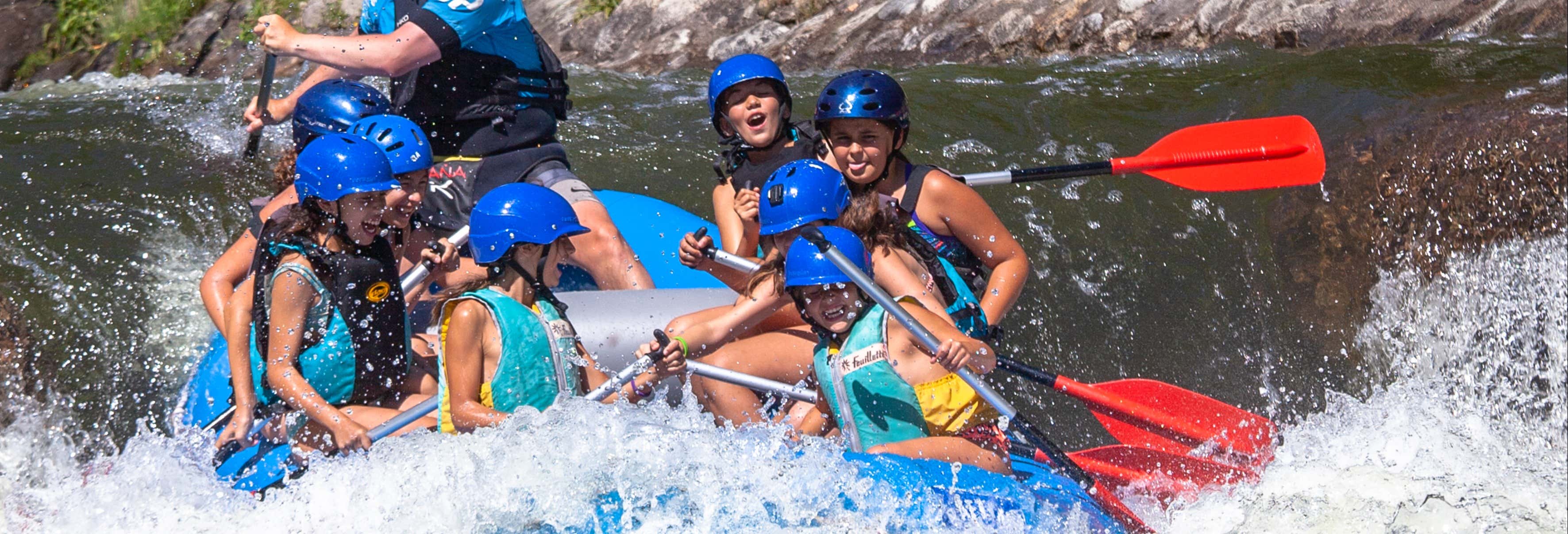 Rafting in the Segre Olympic Park