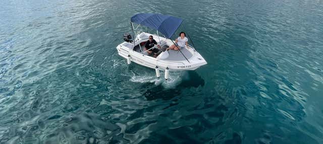 Noleggio barche senza licenza a Las Galletas