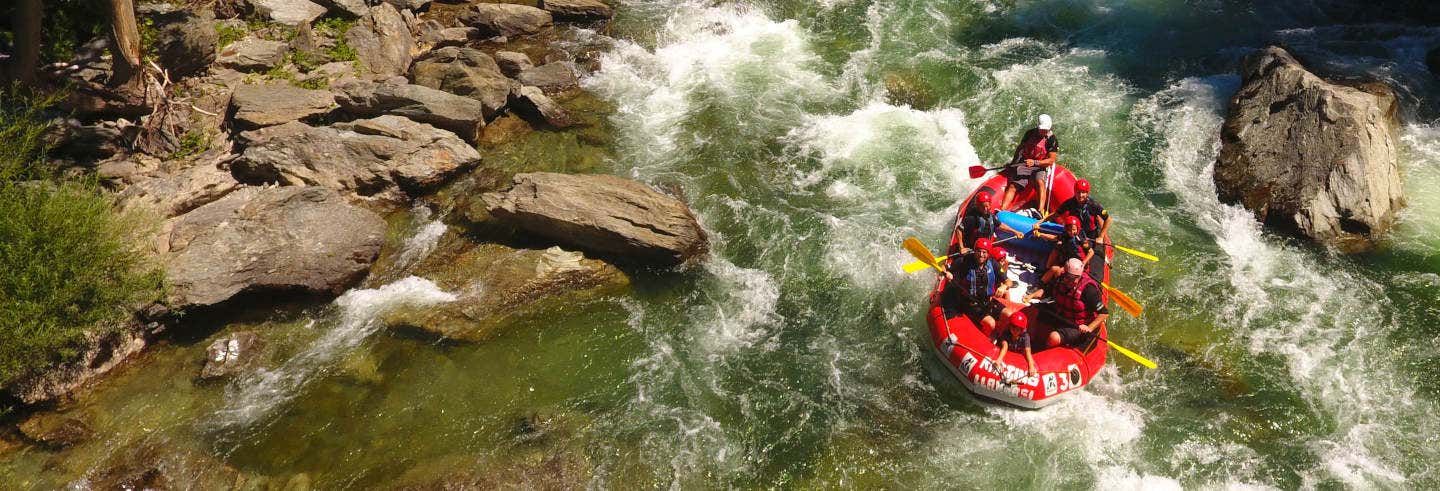 Rafting sul fiume Noguera Pallaresa