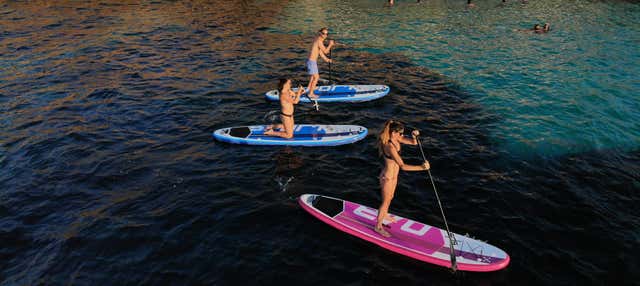 Paddle surf a Cala Blava