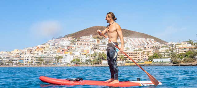 Paddle surf a Los Cristianos