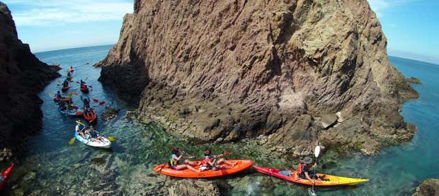 Kayak e snorkeling a Cabo de Gata