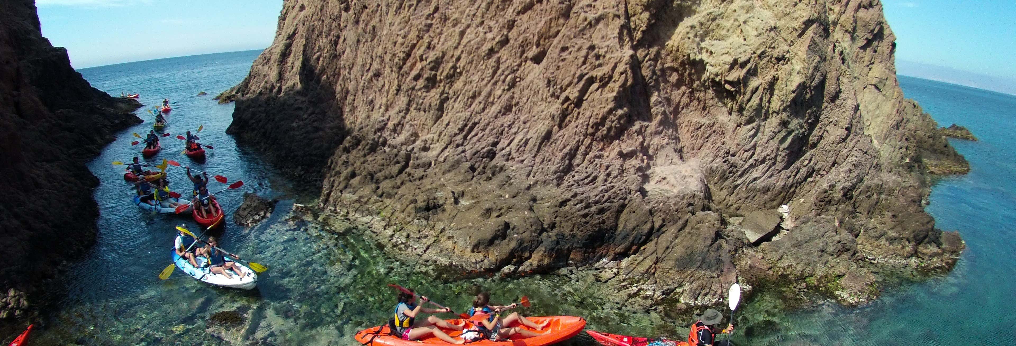 Kayak & Snorkel Tour in Cabo de Gata