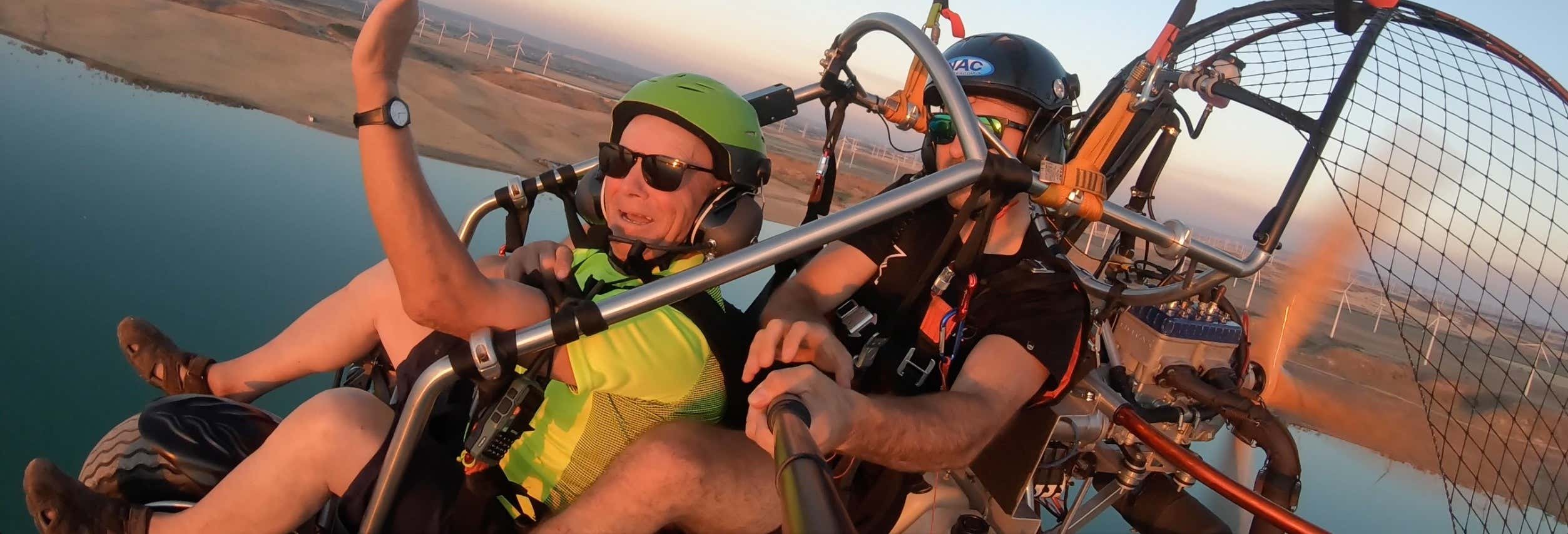 Volo in paratrike a Saragozza