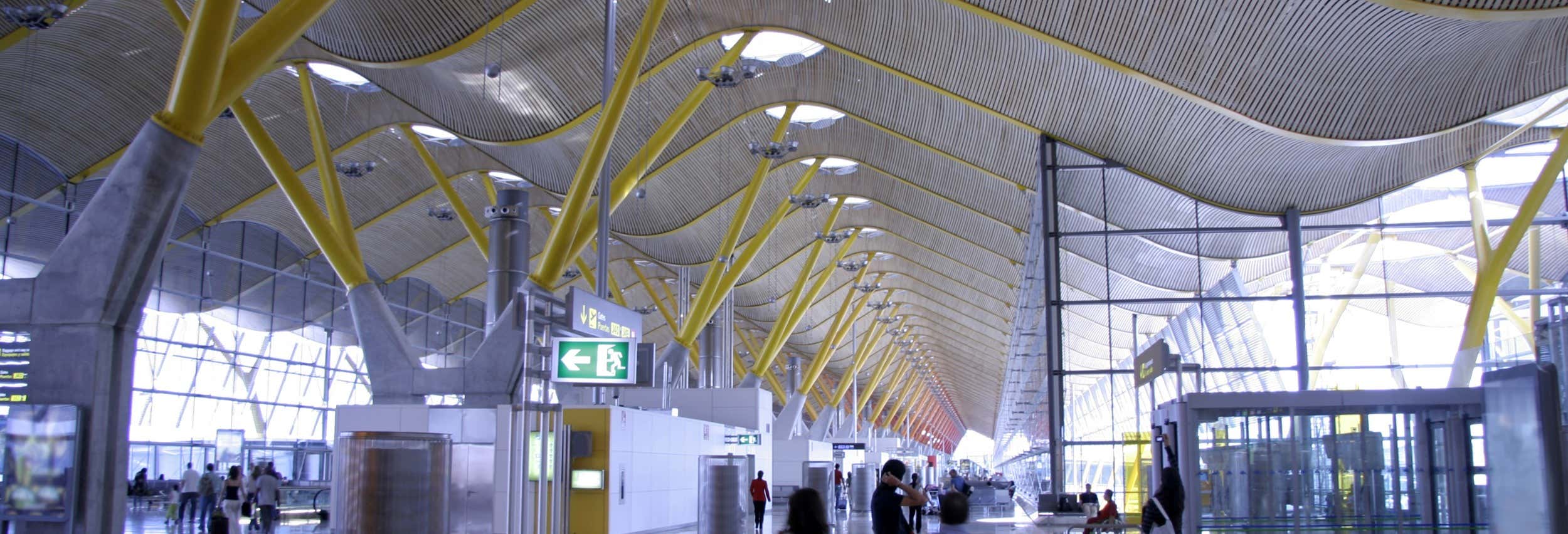 Acceso a la sala VIP del Aeropuerto de Madrid-Barajas