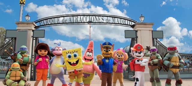 Billet pour le parc d'attractions de Madrid