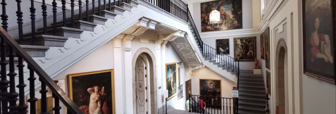 Entrada a la Real Academia de Bellas Artes de San Fernando