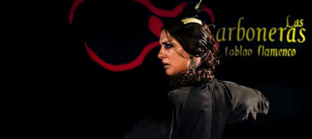Espectáculo flamenco en el tablao Las Carboneras