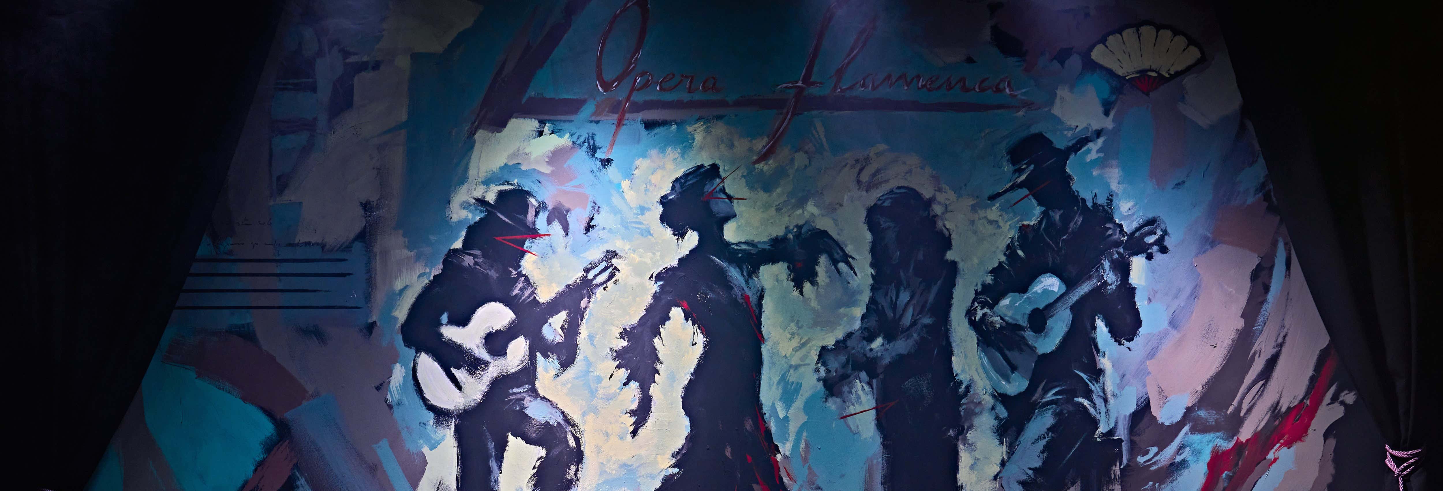 Espectáculo en el tablao Ópera Flamenca