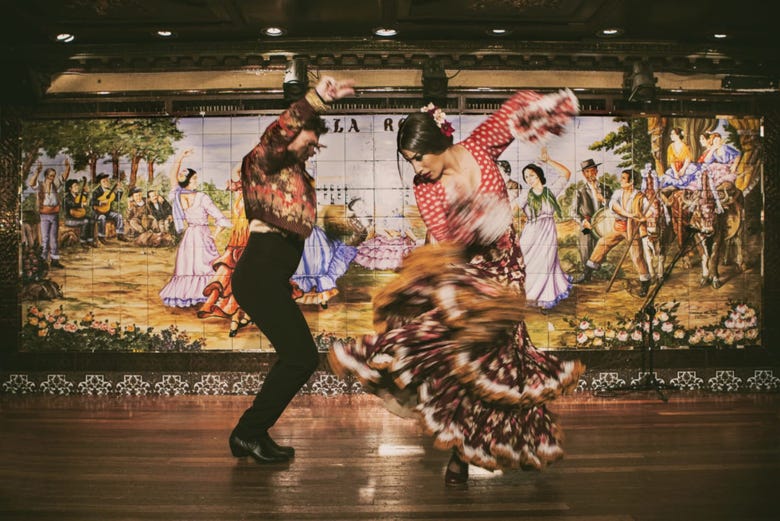 Show en el Tablao Flamenco 1911