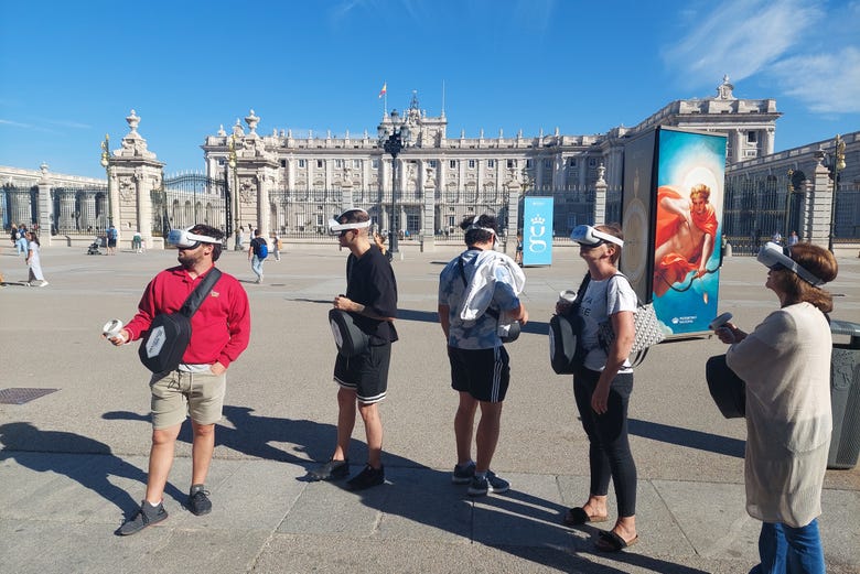 Tour por Madrid con gafas de realidad virtual