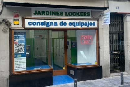 Jardines Lockers, alquiler de consignas para equipaje