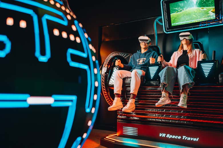 Entrada a OXO Museo del Videojuego de Madrid