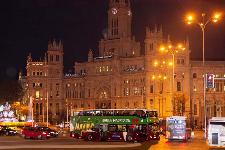 Tour en el Navibús de Madrid