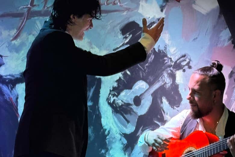 Espectáculo en el tablao Ópera Flamenca