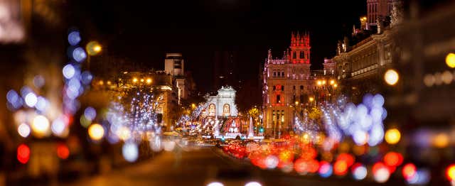 Visite de Noël en tuk tuk privé dans Madrid