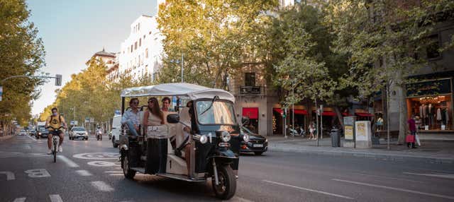 Tour privato di Madrid in tuk tuk