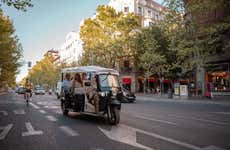 Tour privado de tuk tuk por Madrid