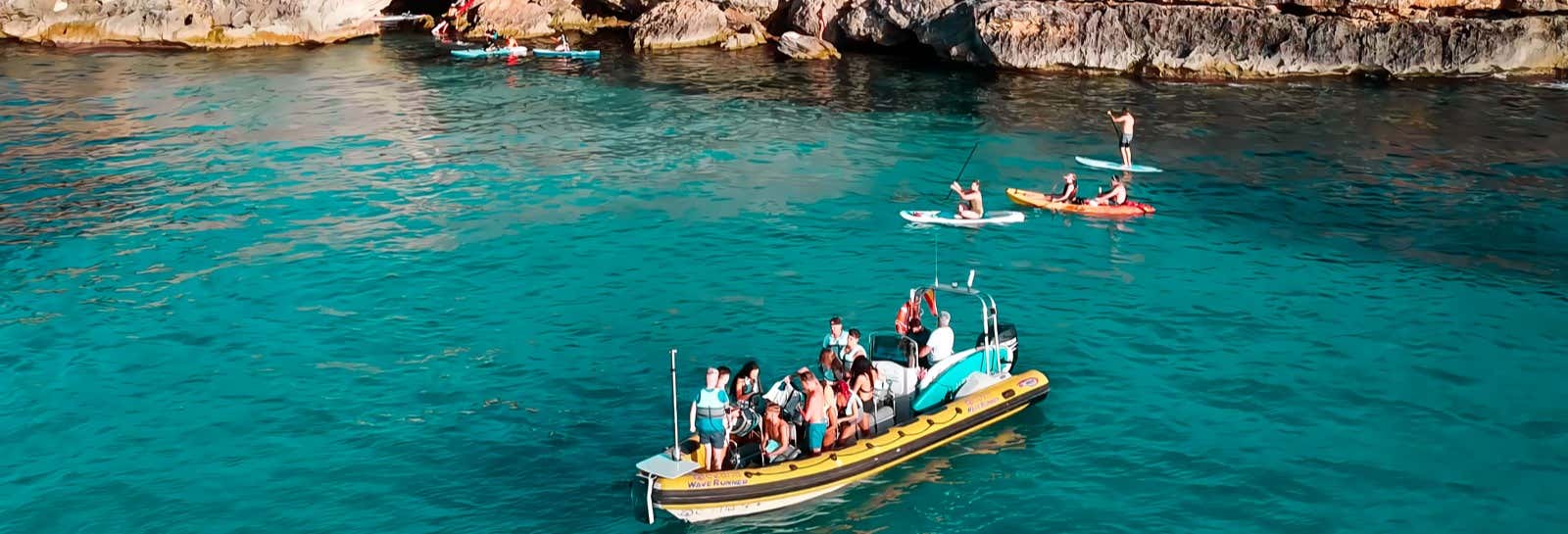 Magaluf Speed Boat Tour + Water Sports