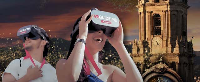 Visite dans Malaga avec des lunettes de réalité virtuelle