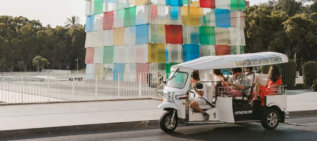 Tour privato di Malaga in tuk tuk