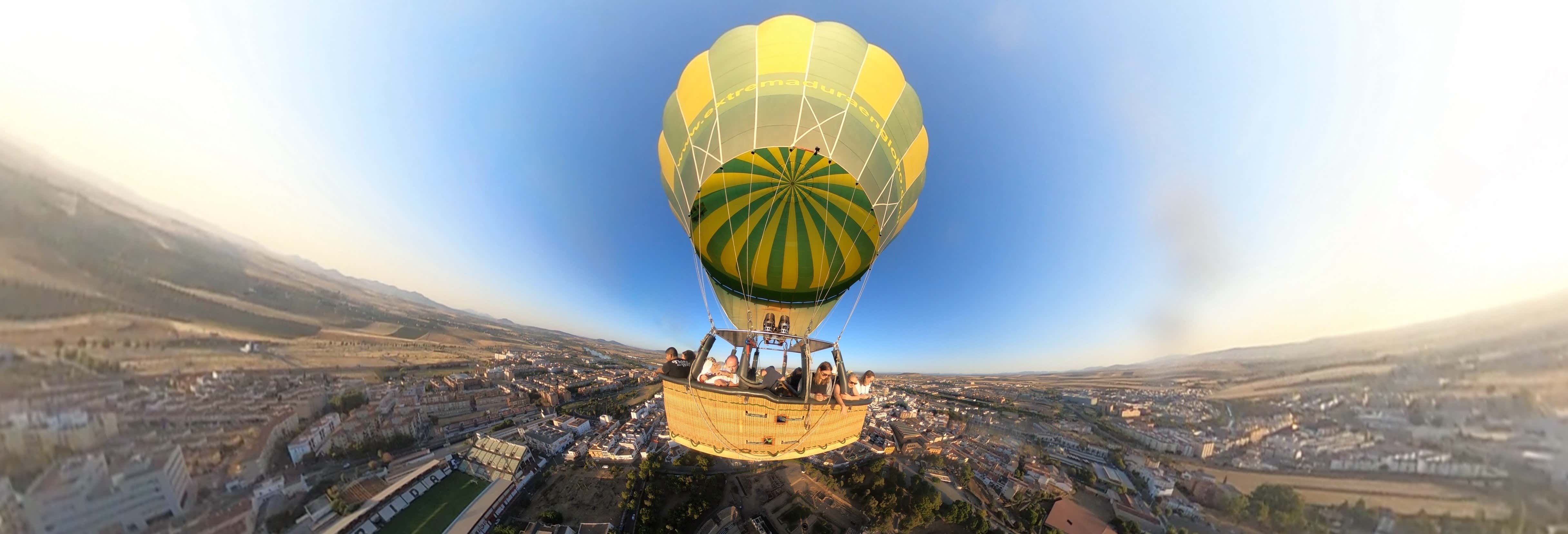 Giro in mongolfiera a Mérida