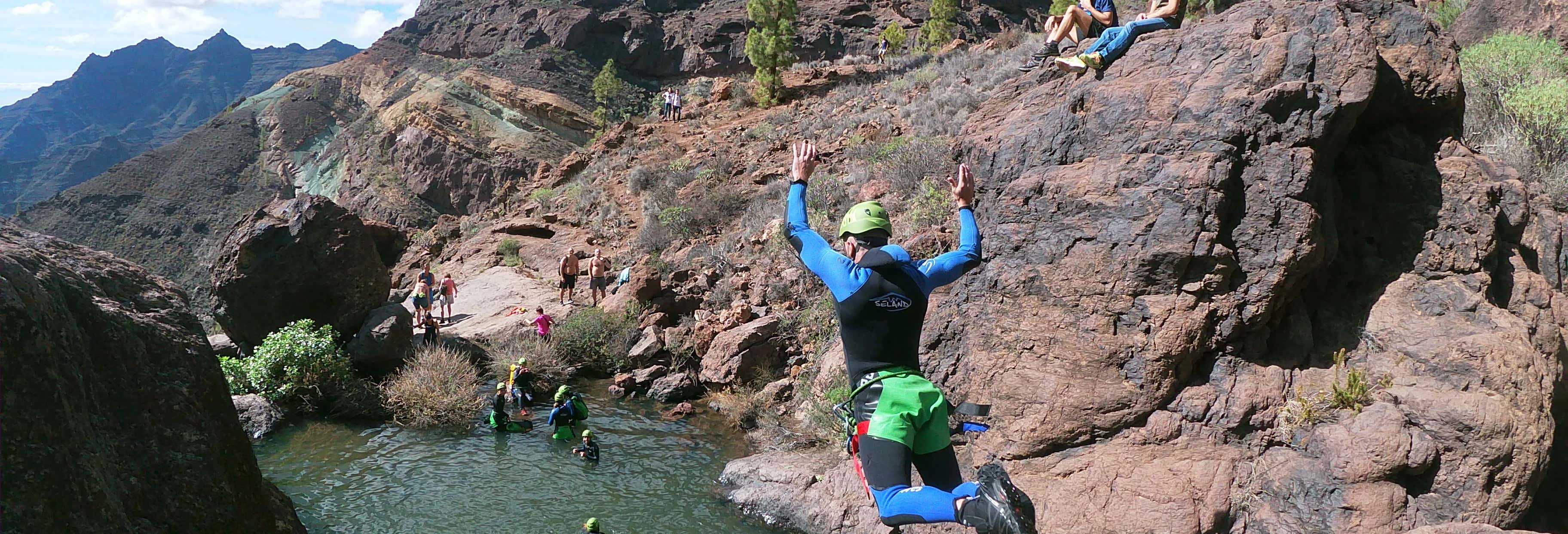 Canyoning in Gran Canaria