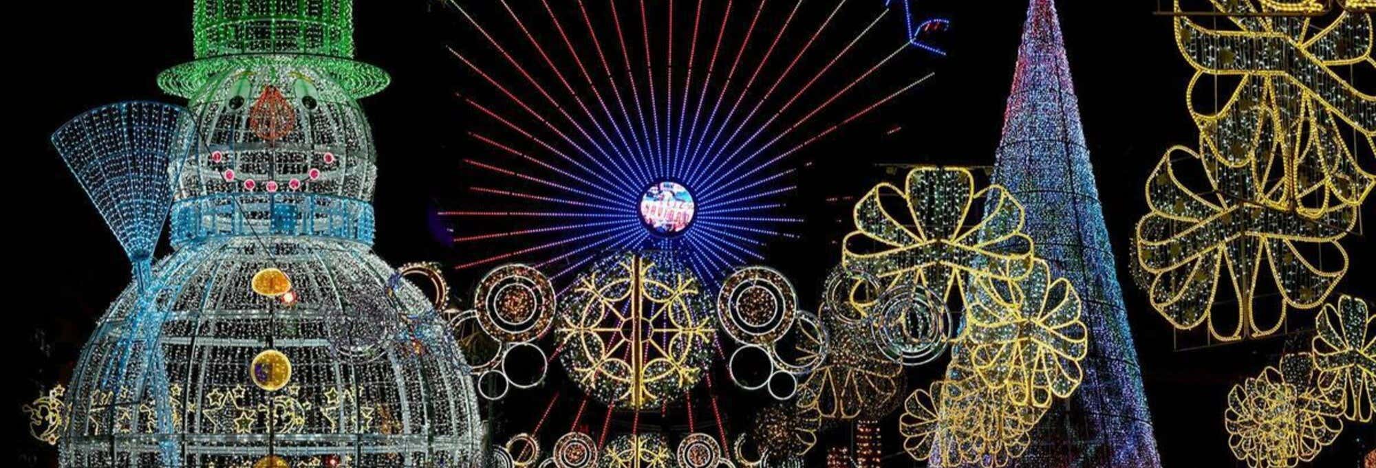 Tour delle luci di Natale di Vigo